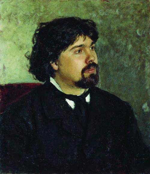 Ilya Repin Ritratto di Vasily Surikov
