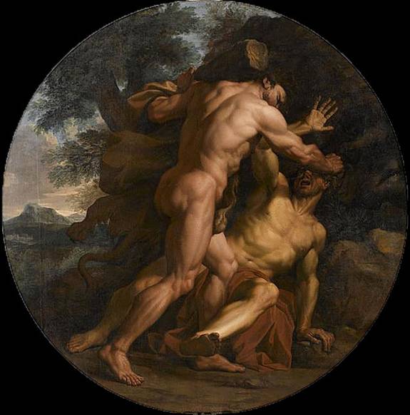 Charles-Antoine-Coypel-Hercules-and-Antaeus-1667-9x633